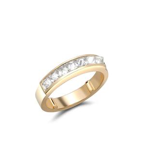 Кольцо RockChic из желтого золота с бриллиантами