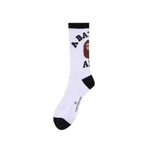 Носки и колготки BAPE College Socks «White»
