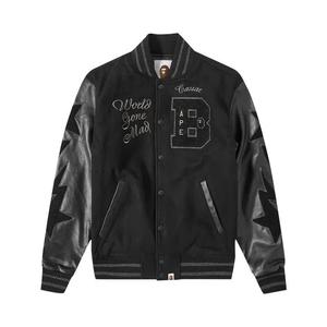 Варсити-куртки BAPE Varsity Jacket 'Black'