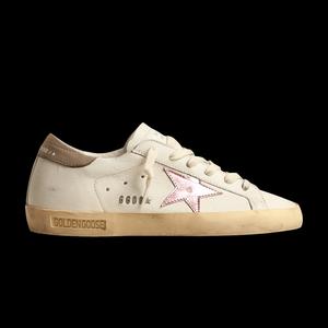 Кроссовки Golden Goose Wmns Superstar «White Nappa Pink Metallic»