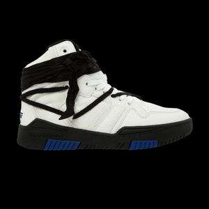 Кроссовки Saint Laurent Cure High «Уайт Блэк Блю»