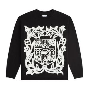 Футболки с длинным рукавом Rhude Veritas Crest Long-Sleeve T-Shirt «Белый/Черный»
