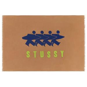 Дом Stussy Linen Surfman Beach Blanket 'Brown'