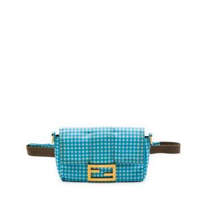 Сумка-сэтчел Joshua Vides Mini Nylon Gingham Convertible Baguette (2010-2026 годы)