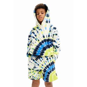 Desigual Бермуды-джоггеры для мальчика с tie-dye принтом.