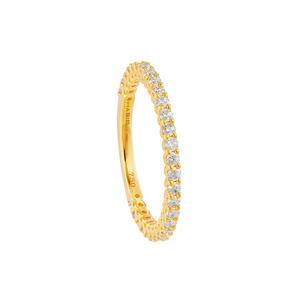 Кольцо HABIB с бриллиантом в желтом золоте 750/18K 271040125(YG)-0.02