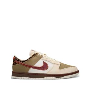 Кеды Dunk Low с леопардовым принтом