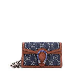 Мини-сумка через плечо Dionysus Bag GG Denim Super Mini