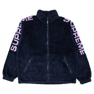 Флисовые куртки Supreme Shoulder Logo Fleece Jacket 'Navy'