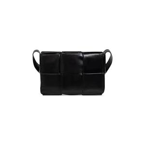 Сумки через плечо Bottega Veneta Mini Cassette Bag 'Черный/Серебристый'