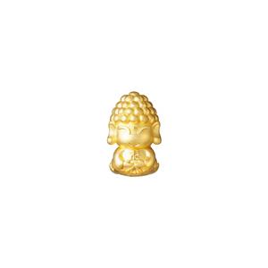 TOMEI Chomel Buddha Charm, желтое золото 916/22K