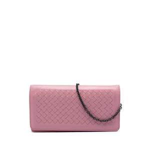 Сумка через плечо Nappa Intrecciato Continental Wallet on Chain (2010-2025 годы)