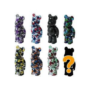 Фигурки BE@RBRICK x BAPE 28th Anniversary Camo #1 Sealed Case 100% 'Mystery' (24 слепые коробки)