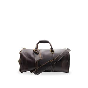 Винтажная кожаная дорожная сумка Bogota Walnut