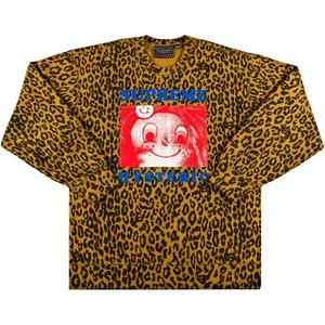 Свитшоты Supreme x Hysteric Glamour Crewneck «Леопардовый»