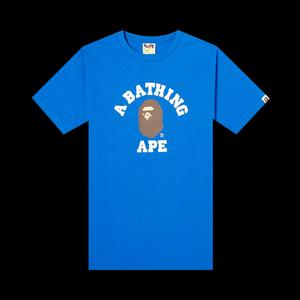 Футболки BAPE College Tee 'Blue'