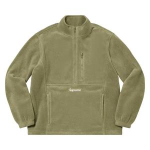 Полузастежки Supreme Polartec Half Zip Pullover 'Light Olive'