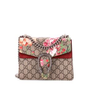 Сумка на плечо Dionysus Bag Blooms Print GG Coated Canvas Medium