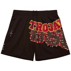 Шорты Cactus Jack by Travis Scott x Mitchell & Ness University Of Southern California 'Brown'