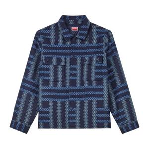 Овершоты Kenzo Weave Overshirt 'Midnight Blue'