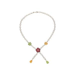 Ожерелья Ferragamo Floral Boutique Necklace 'Yellow'