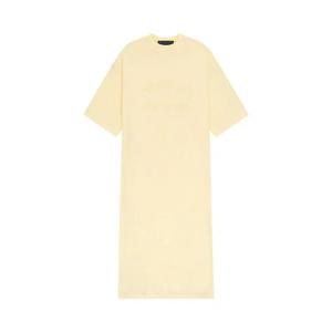 Платье Fear of God Essentials 3/4 Sleeve Dress 'Садово-желтый'