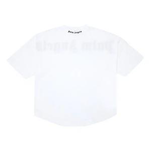 Футболка Palm Angels Classic Logo Over Tee 'Белый/Черный'