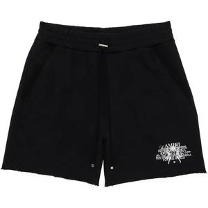 Шорты Amiri Cherub Text Sweatshort 'Черный'