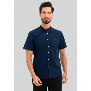 Polo Haus - Мужская хлопковая смесь Signature Fit с мандариновым воротником MBSSE003