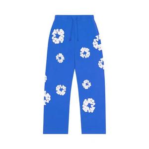 Джинсы Denim Tears Cotton Wreath Baggy Sweatpants 'Blue'