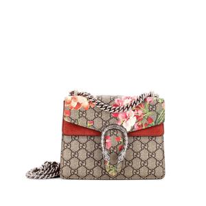Маленькая сумка на плечо Dionysus Bag Blooms с логотипом GG