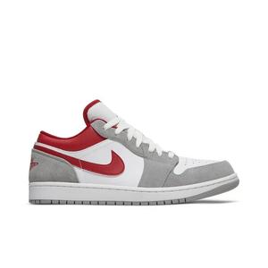 Повседневные баскетбольные Air Jordan 1 Low SE 'Light Smoke Grey Gym Red'