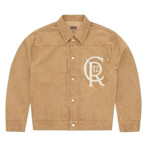 Куртки Corteiz Crest Chainstitch Denim Trucker 'Tan'