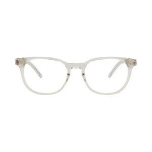 Очки Saint Laurent Round-Frame Recycled Acetate Optical Frames 'Бежевый прозрачный'