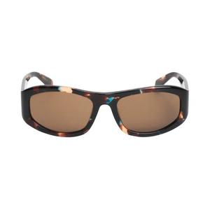 Stussy Landon Sunglasses 'Гавана черепаховый/коричневые линзы'