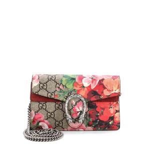 Сумка через плечо Dionysus Bag Blooms Print GG Coated Canvas Super Mini