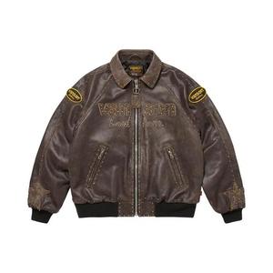 Куртки Supreme x Vanson Leathers x B.B. Simon Jacket 'Коричневый'