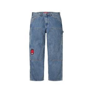 Джинсы Double Knee с нашивкой-логотипом из коллаборации с Spitfire