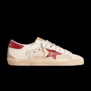 Кроссовки Golden Goose Superstar 'Белый Красный Сетка'