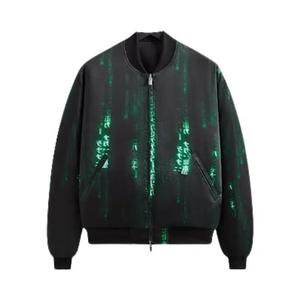 Бомберы Kith For The Matrix Vance Satin Bomber Jacket 'Black'