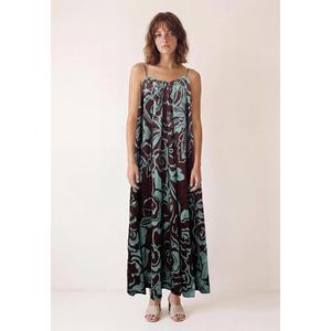 Платье Spaghetti Strap Large Floral из вискозы и полиамида, сверхсвободное