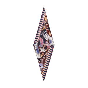 Шерстяной шарф Flowers and Butterflies