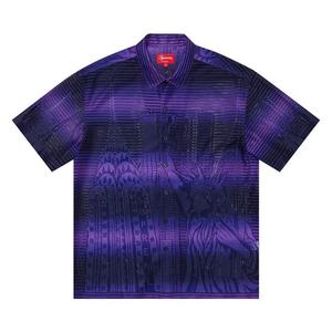 Рубашки на пуговицах Supreme Liberty Lace Short-Sleeve Shirt 'Purple'