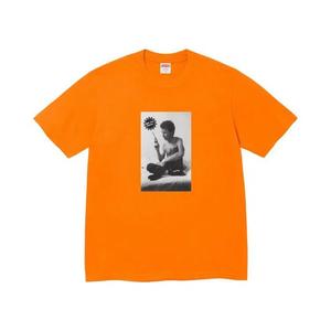 Футболки Supreme x Larry Clark Gun Tee 'Orange'