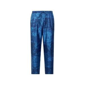 Брюки с кулиской и принтом Toile de Jouy