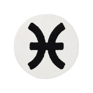 Ковры GOAT x Gallery 1950 Horoscope Pisces Rug White/Black