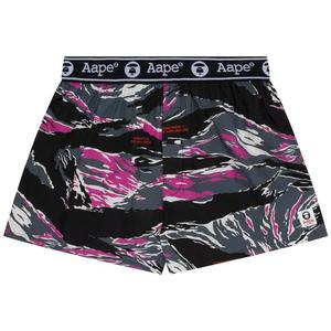 Нижнее белье AAPE Moonface Camo Boxers 'Grey/Pink'