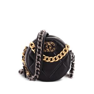Стеганый клатч 19 Round with Chain