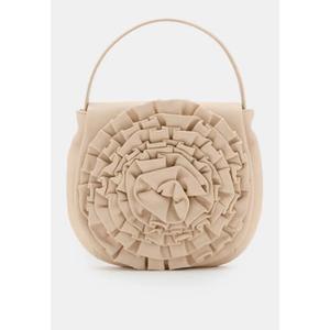 Сумка из тисненой кожи с цветочным узором