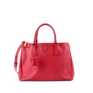 Сумка-тоут Double Zip Lux Saffiano Leather среднего размера
